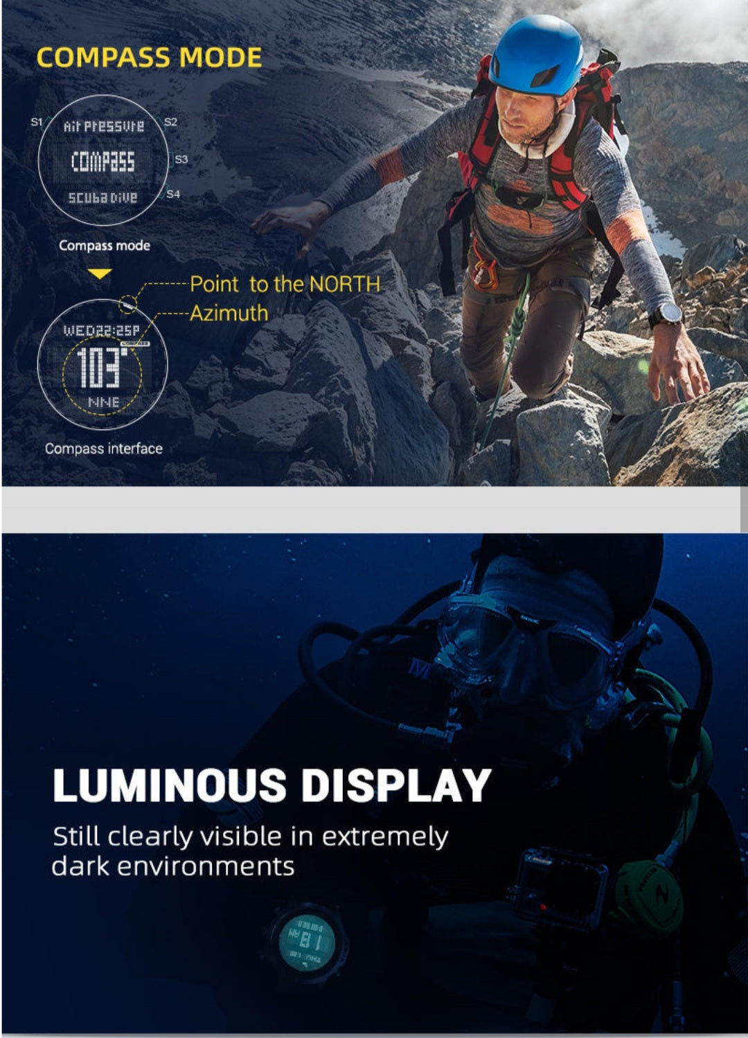 North edge Dive Computer