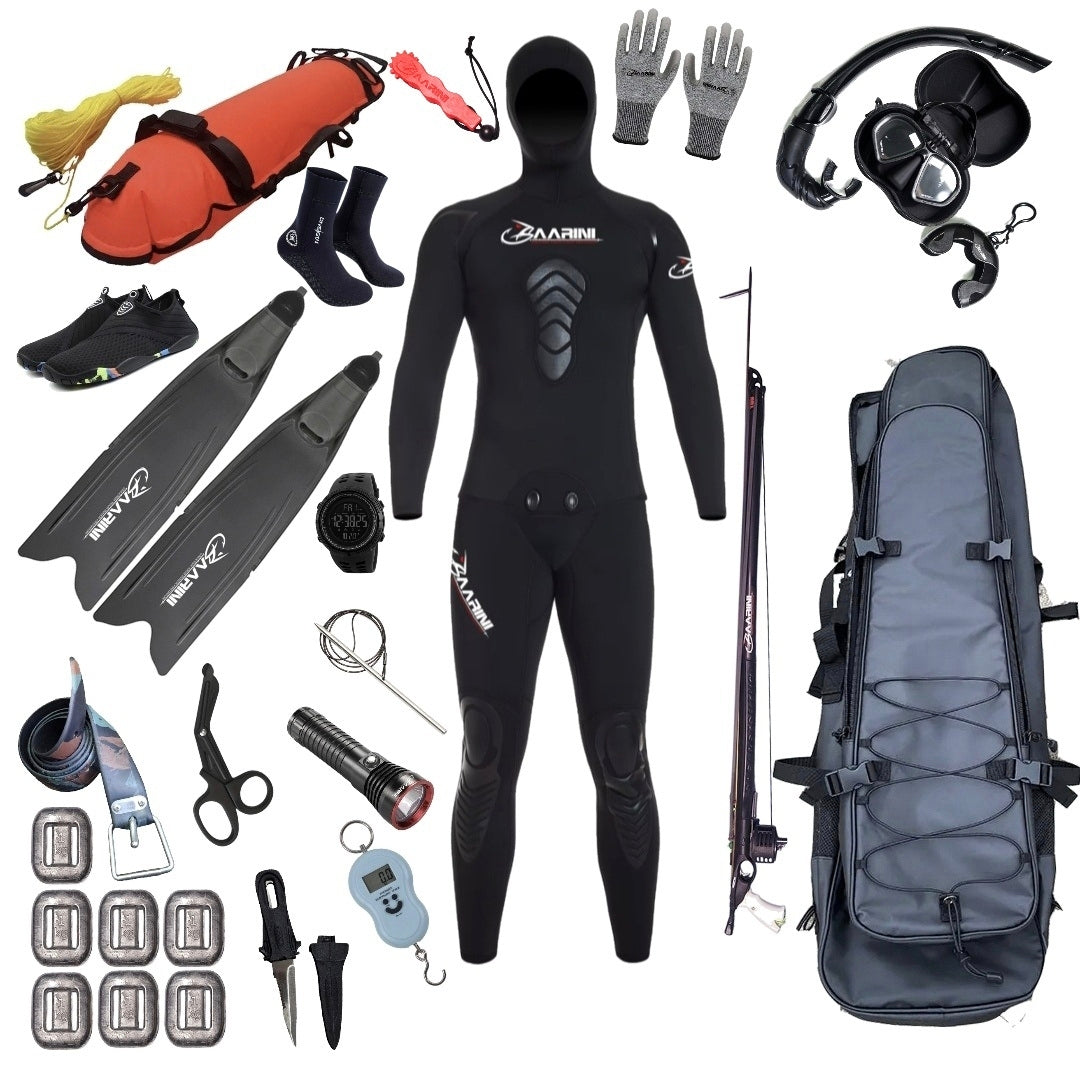 Baarini Hunter Bundle - complete spearfishing setup