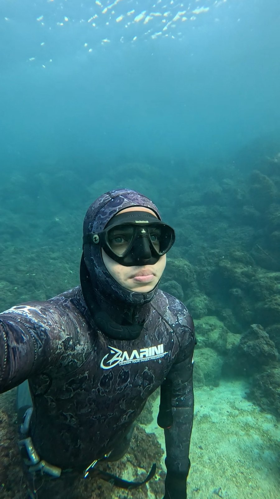 Baarini camouflage suit 5mm