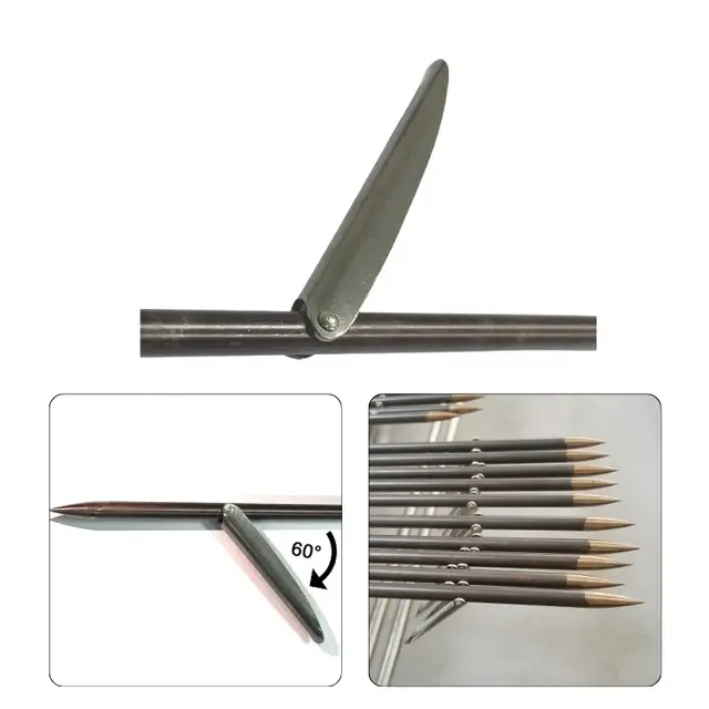 Stainless steel shaft with fins