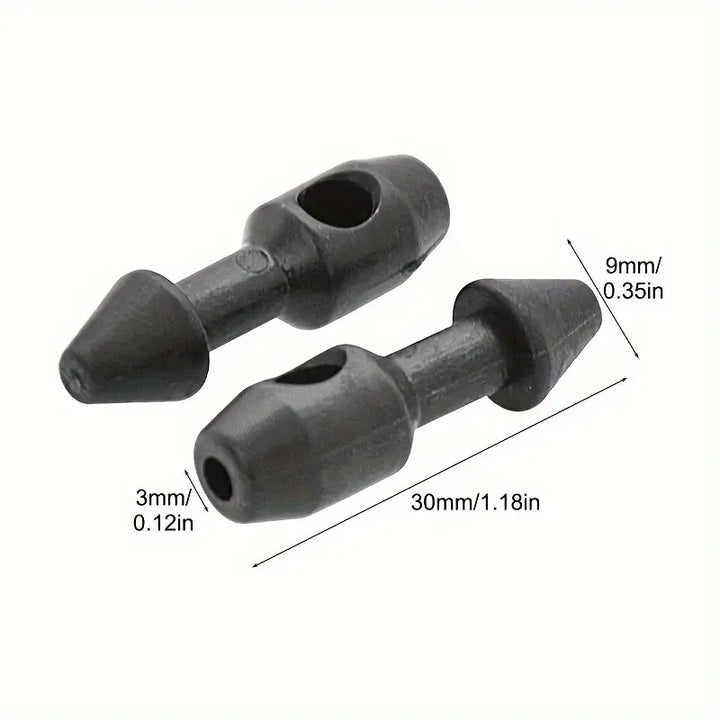 Wishbone Inserts (Pair) Black