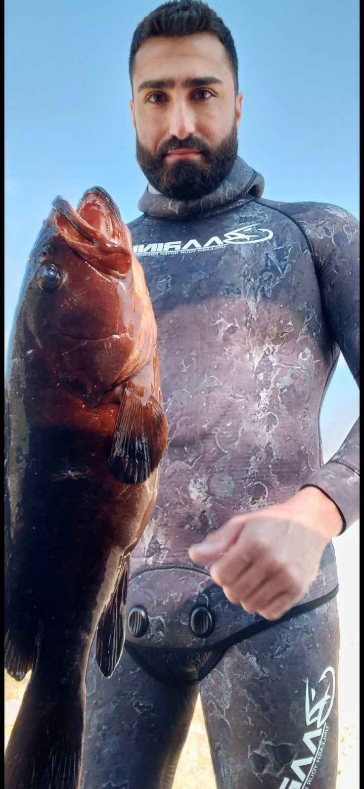 Baarini Yamamoto 5mm Spearfishing open cell winter Suit