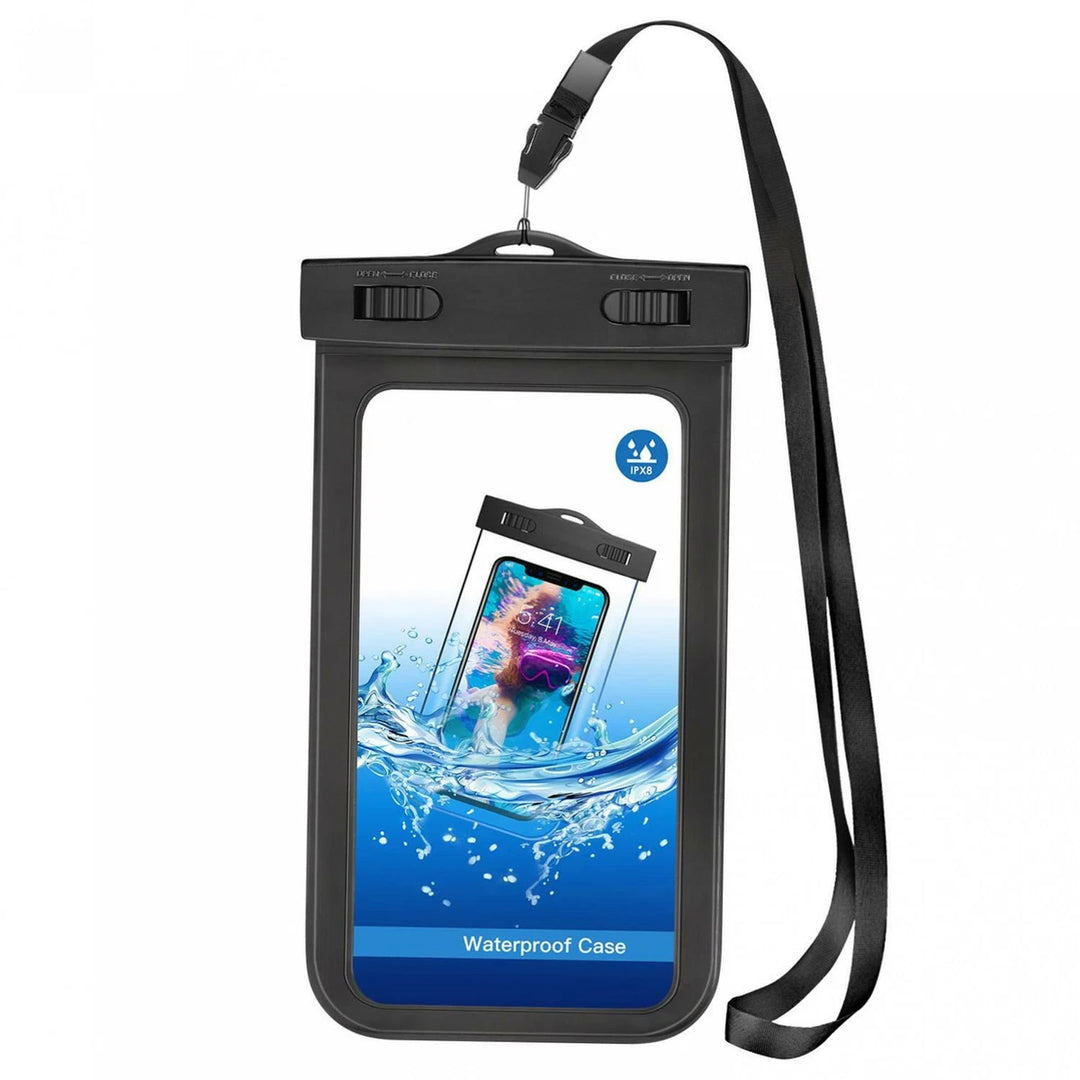 WATERPROOF CASE UNDERWATER BAG FLOATING COVER TOUCH SCREEN CELL PHONES