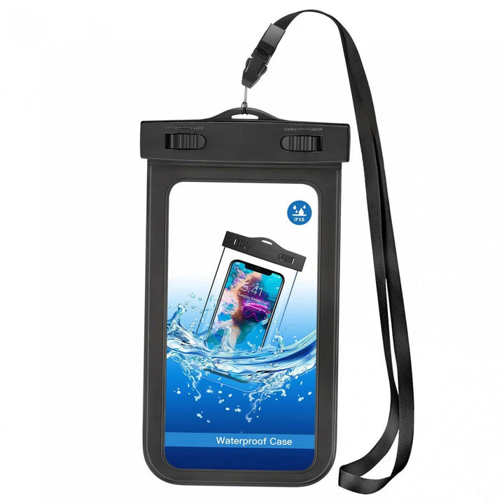 WATERPROOF CASE UNDERWATER BAG FLOATING COVER TOUCH SCREEN CELL PHONES