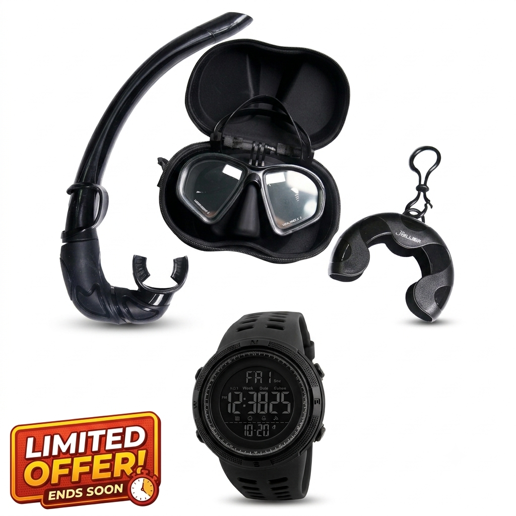 Mask Snorkel Watch - Limited Offer