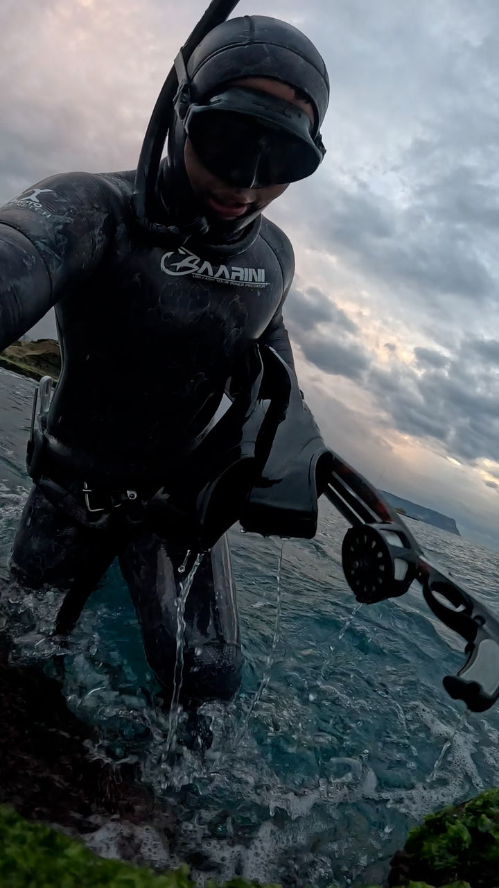 Baarini Yamamoto 5mm Spearfishing open cell winter Suit