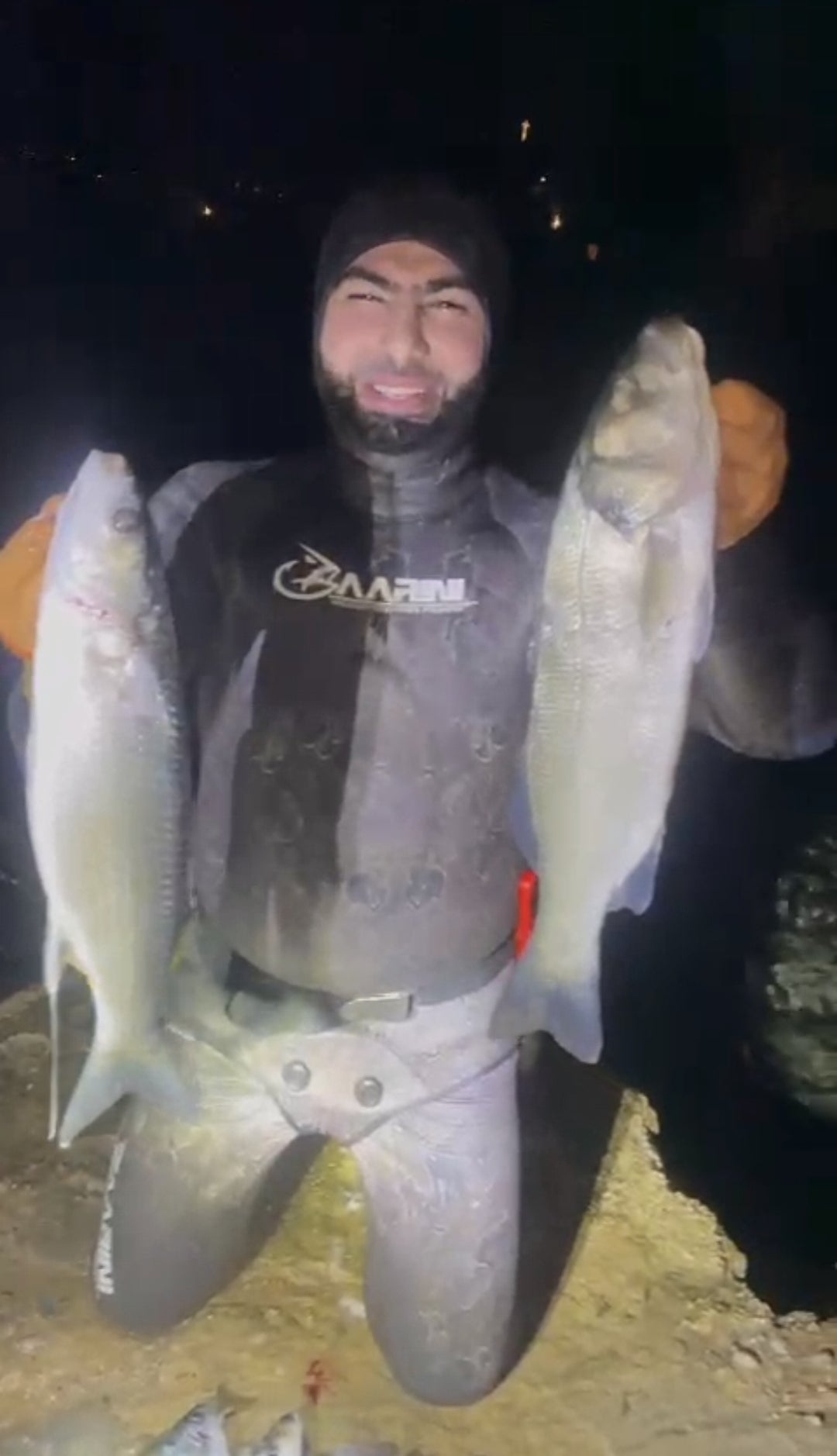 Baarini Yamamoto 5mm Spearfishing open cell winter Suit